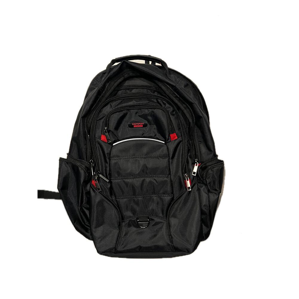 Eastsport Unisex 19 Limited Magnus Tech Backpack Black/Red